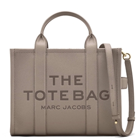 Marc Jacobs The Leather Medium Tote Bag, Cement  